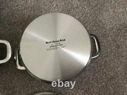Kitchenaid Stainless Steel Non Stick Cookware Set 5PC RRP 249.00