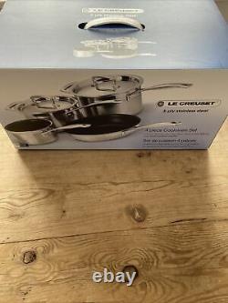 Le Creuset 3 Ply Stainless Steel Non Stick 4 Piece Set