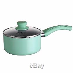 Lovepan Peas Pots and Pans Set, Grey Ceramic Coating Nonstick Aluminum Cookware