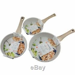 Masterclass Cookware 8 9.5 11 Skillets Non Stick Frying Pans Set of 3