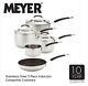 Meyer 5-Piece Stainless Steel Induction Pan Set Non-stick Skillet 70320