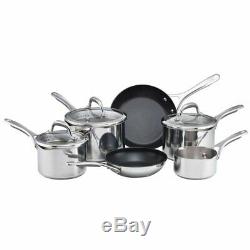 Meyer Select 6 Piece Stainless steel Induction Non-Stick Pots & Pans Set