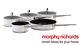 Morphy Richards Accent WHITE 5 Piece Stainless Steel Pan Set INDUCTION