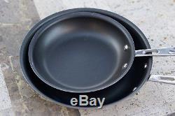 NEW All-Clad d5 Stainless-Steel 12 inch and 10 inch Nonstick Fry Pan Set