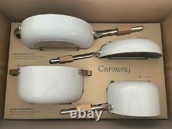 NEW Caraway 7-Piece Cookware Set Non-stick Ceramic Coated Non-Toxic Gray color