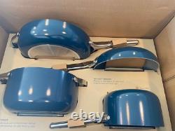 NEW Caraway 7 piece non-toxic cookware set Navy blue