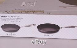 NIB SCANPAN Professional Nonstick fry pan, set of 2