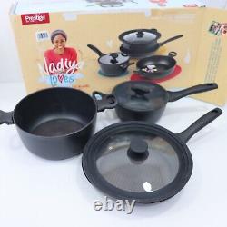 Nadiya Hassin Prestige Non Stick Saucepan & Frying Pan Set