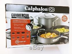 New Calphalon Cookware Set Commercial Nonstick 13 Pieces Pots And Pans