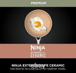 Ninja ExtendedLife 3-Piece Ceramic Saucepan Set
