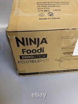 Ninja Foodi ZEROSTICK 8-in-1 PossiblePot Sea Salt Grey New Sold Out At Ninja