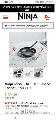 Ninja Non Stick 5 Piece Pan Set