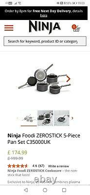 Ninja Non Stick 5 Piece Pan Set