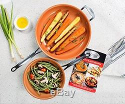Non Stick Kitchen Cookware Set Fry Pans Stock Pots Skillets Lids Cooking 15 Pcs