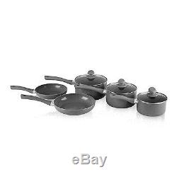Non-Stick Pots Pans Set Kitchen Cookware Utensils Ceramic Saucepans Frying Glass