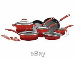 Nonstick Aluminum Cookware Set Pots Pans Oven Utensils Baking Dish Tray Enamel