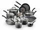 Nonstick Cookware Set Hard Anodized T-fal Sets Kitchen Pots And Pans 17 Piece