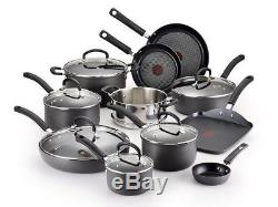 Nonstick Cookware Set Hard Anodized T-fal Sets Kitchen Pots And Pans 17 Piece