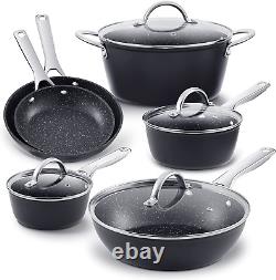 Nonstick Pots and Pans Set 10-Piece, Induction Cookware Sets