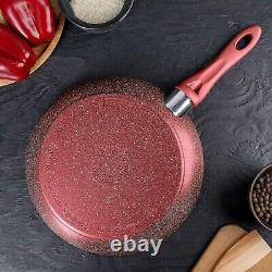 Papilla Non-Stick Granite Coating Cooking Set Casserole & Maxi Fry Pan Set of 7