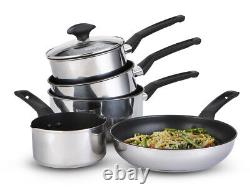 Prestige Cookware Set in Stainless Steel with Milk Pan Non Stick Pack of 4
