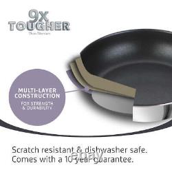 Prestige Cookware Set in Stainless Steel with Milk Pan Non Stick Pack of 4