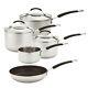 Prestige Induction Pan Set, Stainless Steel 5 Piece