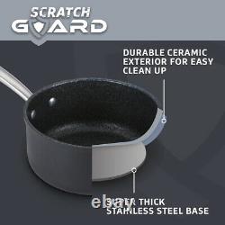 Prestige Scratch Guard Induction Saucepans Set Non-Stick Saucepan Set