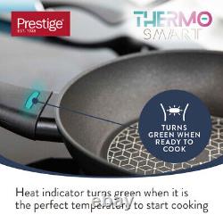 Prestige Thermo Smart 3 Piece Non Stick Saucepan Set Induction Hob Pan Set
