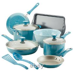 RACHAEL RAY Get Cooking 12-Piece Non Stick Pots and Pans Cookware Set