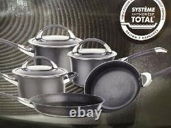 REDUCED Circulon Symmetry Hard Anodised 8 piece Non-Stick 5 pan Set Induction
