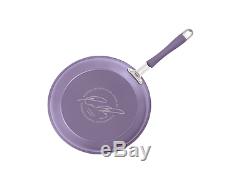 Rachael Ray Nonstick Purple 12 Piece Cookware Set Lids Fry Pans Pots Kitchen NEW