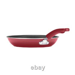 Rachel Ray Cookware Set Nonstick Enamel Pots Pans Non Stick Kitchen Cookware Red