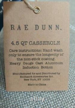 Rare 8 Piece Rae Dunn Cookware set Casseroles/Pots/Frying PansSIMMER FRY