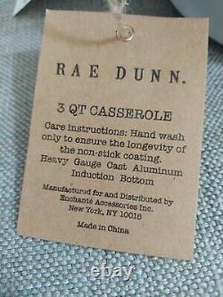 Rare 8 Piece Rae Dunn Cookware set Casseroles/Pots/Frying PansSIMMER FRY