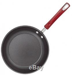 Red Cookware Set 14 Piece Nonstick Enamel Pot Pans Kitchen Cooking Rachel Ray
