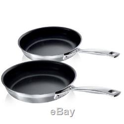% Sale % le Creuset 3-ply Frying Pans Set 20/24 cm, Non Stick 96210000001000