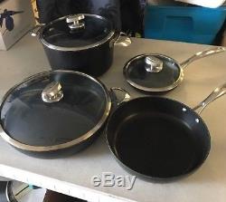 Scanpan NON STICK Cookware Set, WITH DUTCH OVEN & NON STICK CHEFS PAN