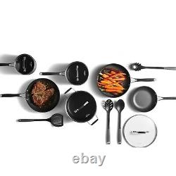 Select by Calphalon Hard-Anodized Nonstick Pots and Pans, 14-Piece Cookware Set