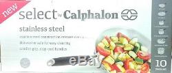 Select by Calphalon Stainless Steel 10-piece Pot & Pan Cookware Set