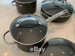 Set Of 6 Anolon Anodized Cooking Pans