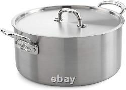 Stainless Steel TriPly Casserole Pan Made In England Cookware Strong and Durable