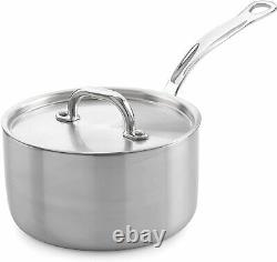 Stainless Steel Tri-Ply Saucepan Made In England Cookware Strong and Durable