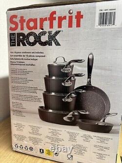 Starfrit The Rock Cookware Set, 10 Piece 5030-1-AD