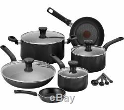 TEFAL Excite B184S744 7-piece Non-stick Cookware Set Black Currys