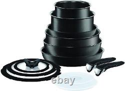 TEFAL Ingenio EXPERTISE 13 Pot & Frying Pan Set INDUCTION Stackable NON STICK