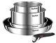 TEFAL L897S574 Ingenio Emotion Stainless Steel 5-piece Set, Induction Compatible