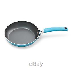 Tasty 30 Piece Non-Stick Cookware Set of Pots and Pans + Google Home Mini Blue