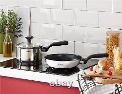 Tefal 5 Piece, Comfort Max, Stainless Steel, Pots and Pans, Induction Set Silver