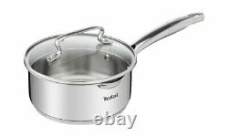 Tefal Cookware Set Duetto+ 11 Pcs With Frying Pan 28 CM Saucepan Stewpots Pots